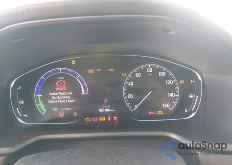 2018 Honda Accord Hybrid Touring из США, поврежденный, VIN 1HGCV3F94JA002661